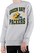 Team Helmet Kids Crewneck Sweatshirt - Soft Mid-Weight Fan Fleece