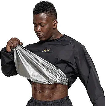 Negash Sauna Suit for Men Lightweight Waterproof Fitness Gear