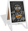 Ilyapa Wooden A-Frame Sign - Large Magnetic Chalkboard Display
