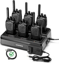 BAOFENG BF-88ST Walkie Talkies Long Range 6 Pack - Multi Charger