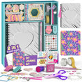DIY Journal Kit for Girls 2-Pack - Creative Scrapbook & Diary Set