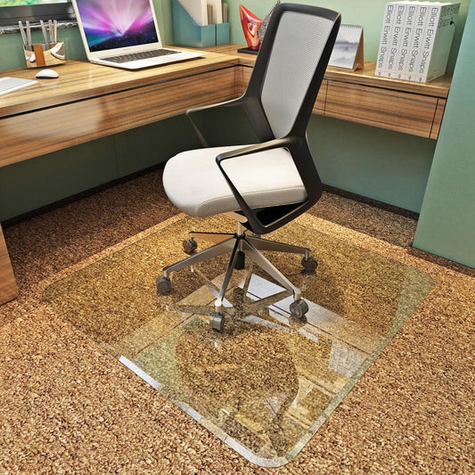 Smooth Glide Glass Chair Mat for Ultimate Comfort