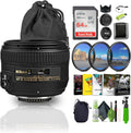 Nikon AF-S NIKKOR 50mm f/1.4G Prime Lens Bundle - Ready to Shoot