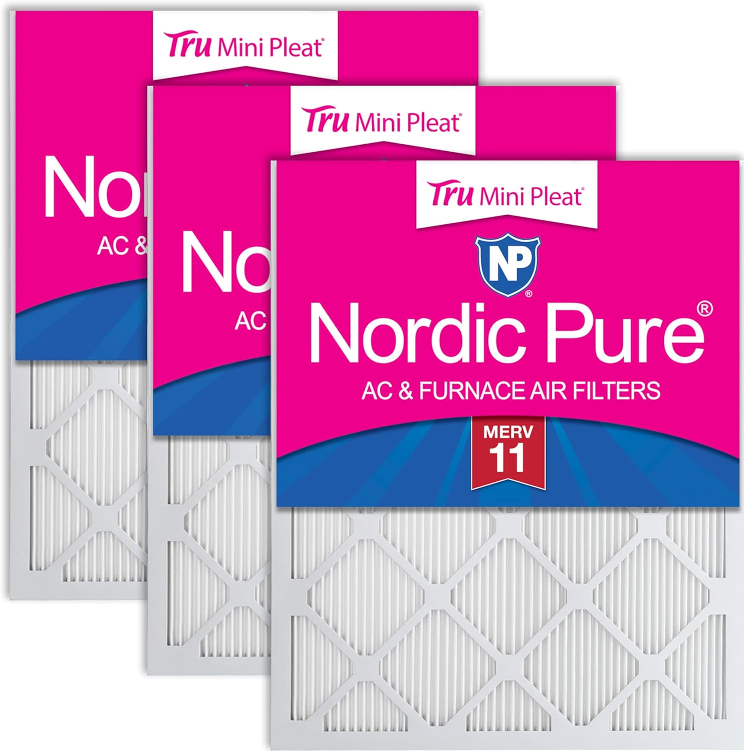 Nordic Pure 20x24x1 Tru Mini Pleat MERV 11 Air Filters Review