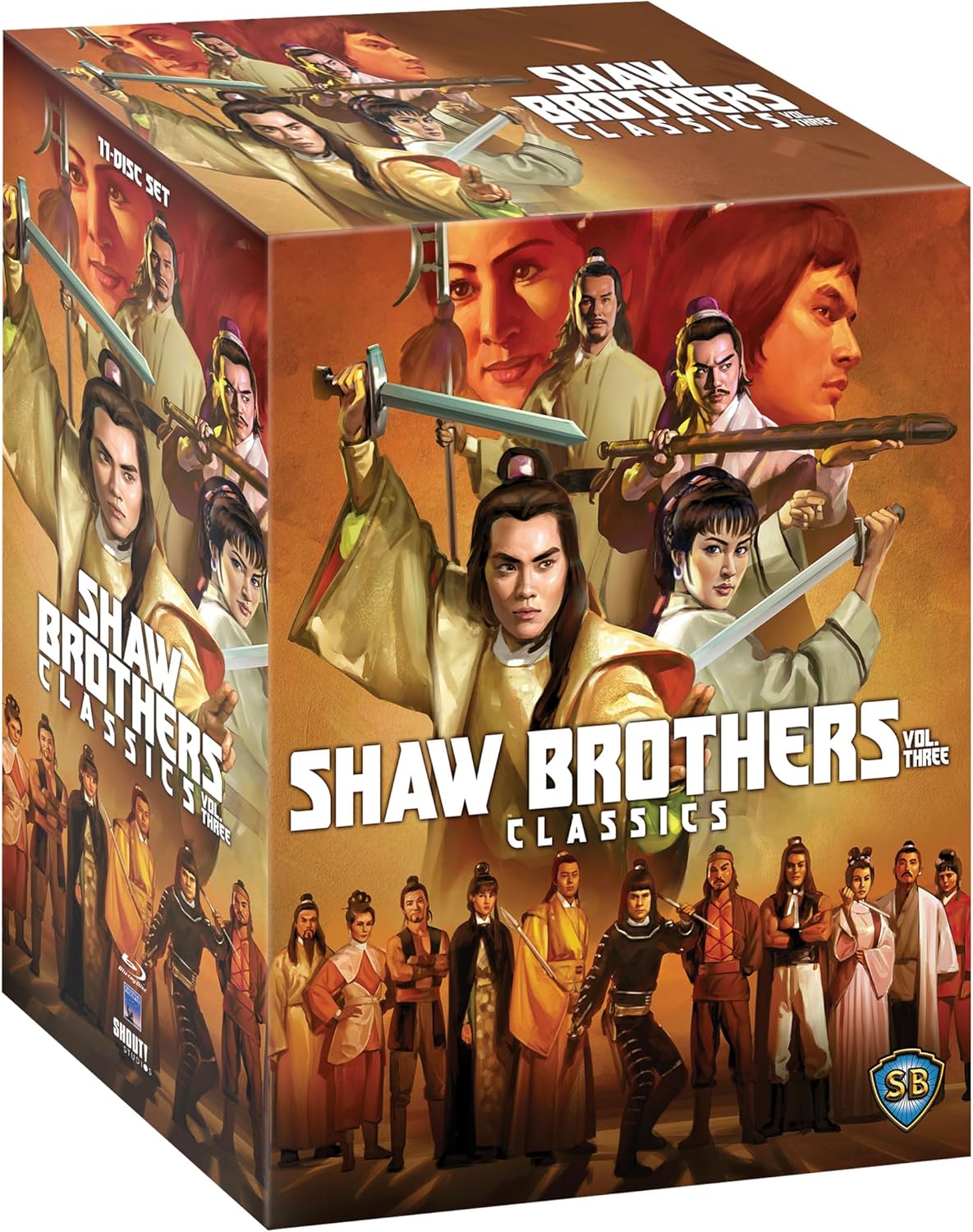Shaw Brothers Classics Vol 3 Blu-ray Collection for Film Lovers