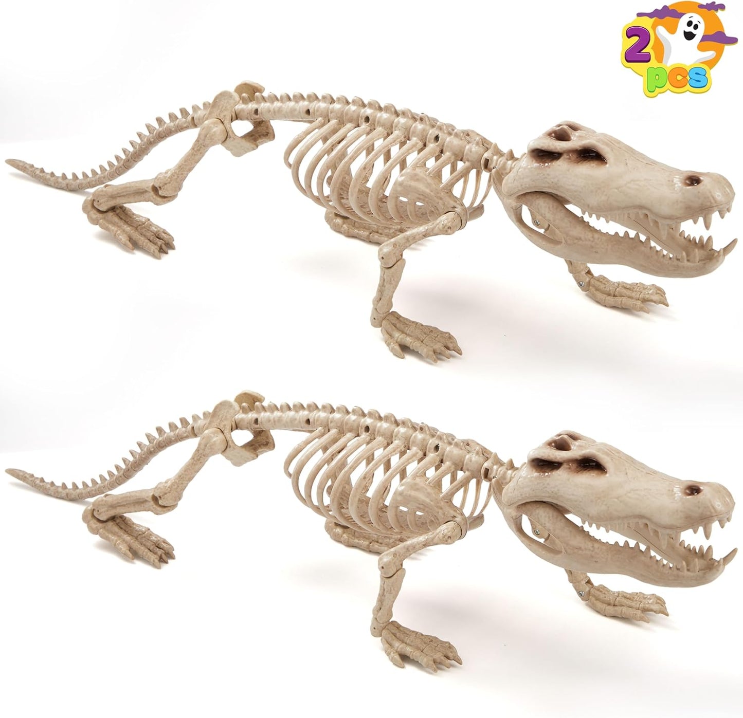 28in Skeleton Crocodiles for Spooky Halloween Decor and Parties