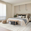 Deerly Washable Rug 8x10 Area Rug for Living Room - Machine Washable