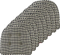 Klear Vu Omega Non-Slip Chair Cushions 15x16 - Gingham Black pack