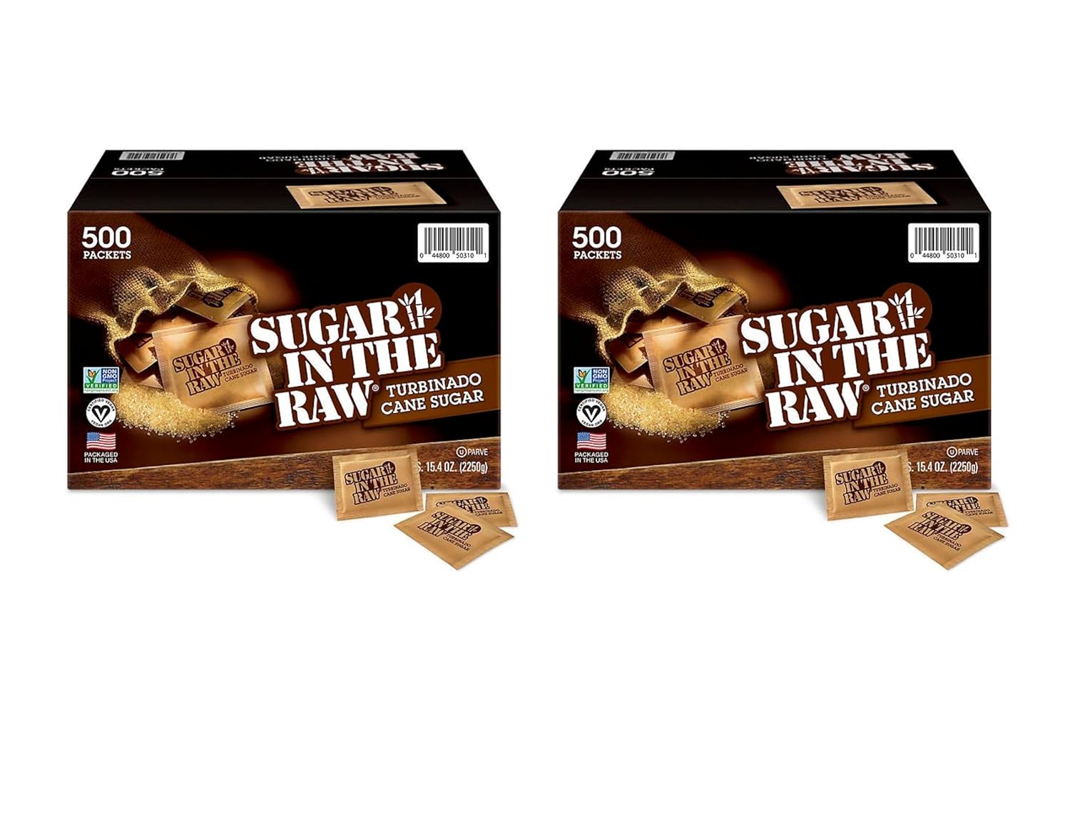 Brown Sugar InThe Raw Packets for Natural Sweetening Needs