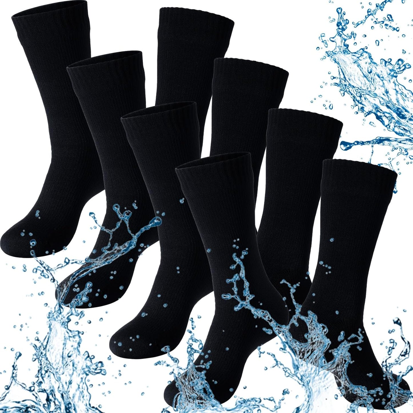 Jiuguva Waterproof Socks for Hiking, Fishing, and Outdoor Fun