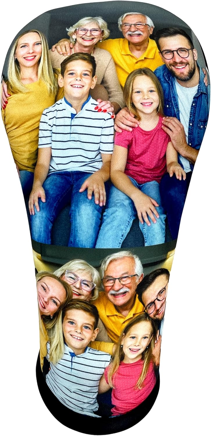 Custom Photo Golf Club Head Cover by BeeJos
