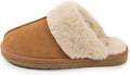Minnetonka Chesney Scuff Flat - Cozy Suede Slipper for Everyday Wear