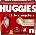 Huggies Little Snugglers Newborn Diapers (Size Newborn) - Gentle Leak