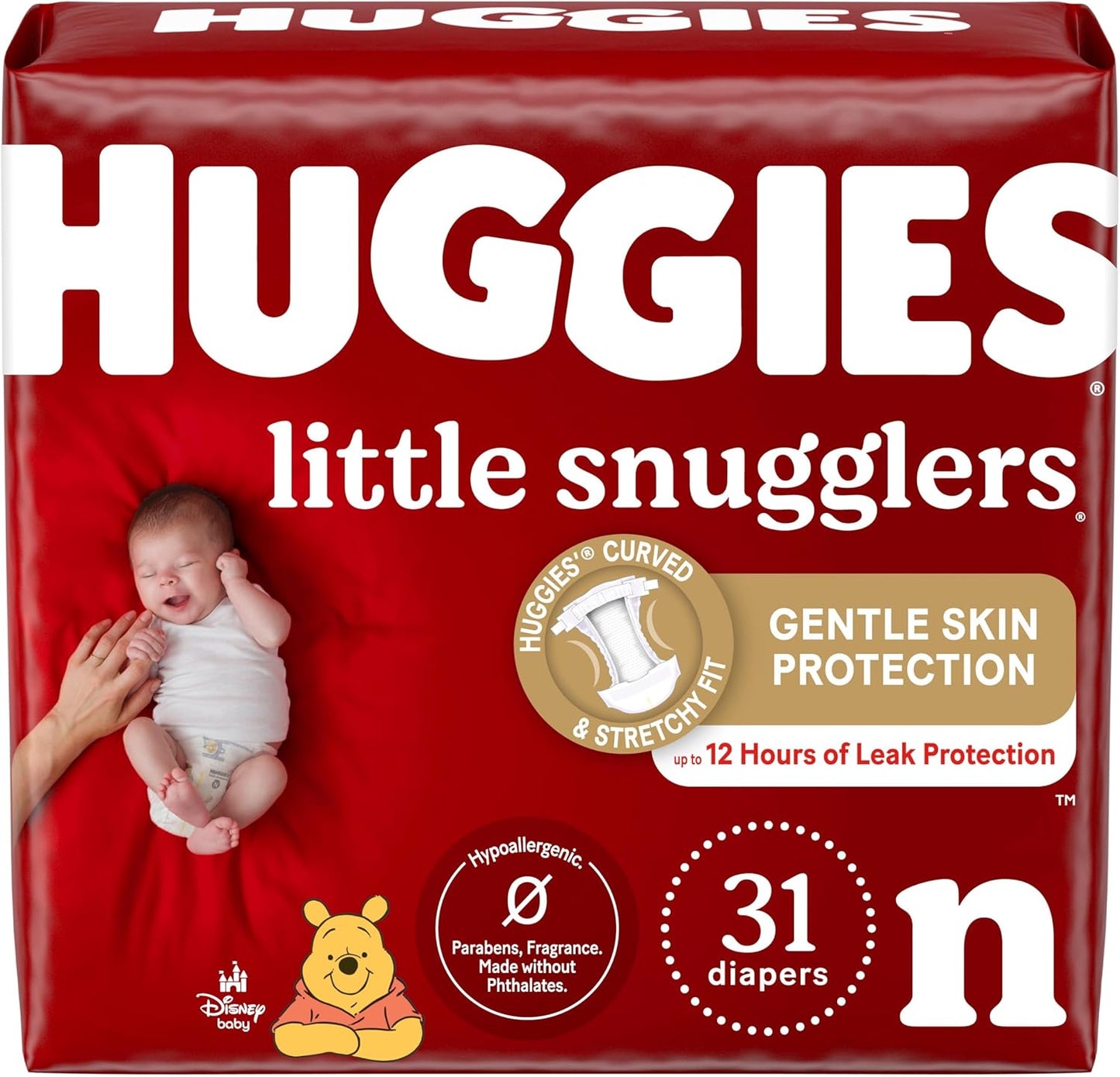 Huggies Little Snugglers Newborn Diapers: Gentle Protection