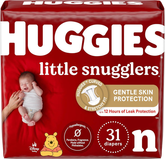 Huggies Little Snugglers Newborn Diapers: Gentle Protection