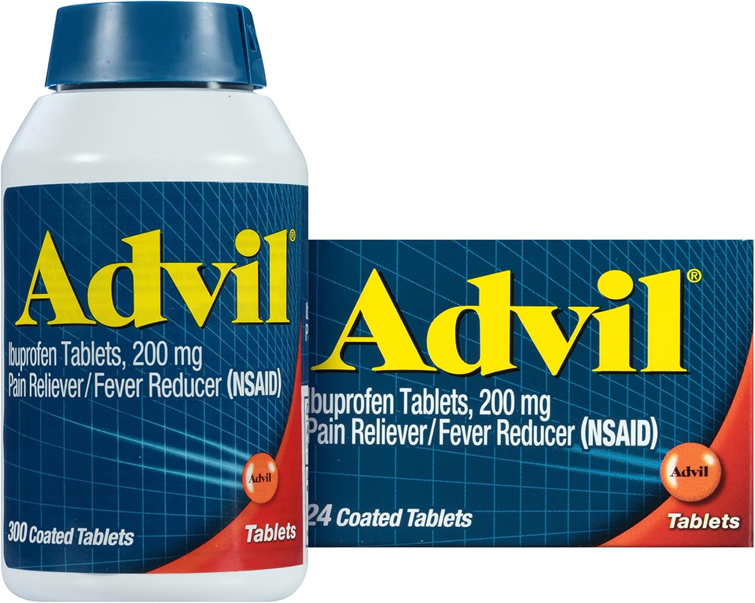 Advil Pain Reliever and Fever Reducer for Headache and More