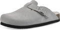 WHITE MOUNTAIN Women's Bari Comfort-Molded Clogs - Cozy Slip-On Style