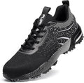 Furuian Men's Steel Toe Sneakers - Comfortable Non-Slip Work Shoes