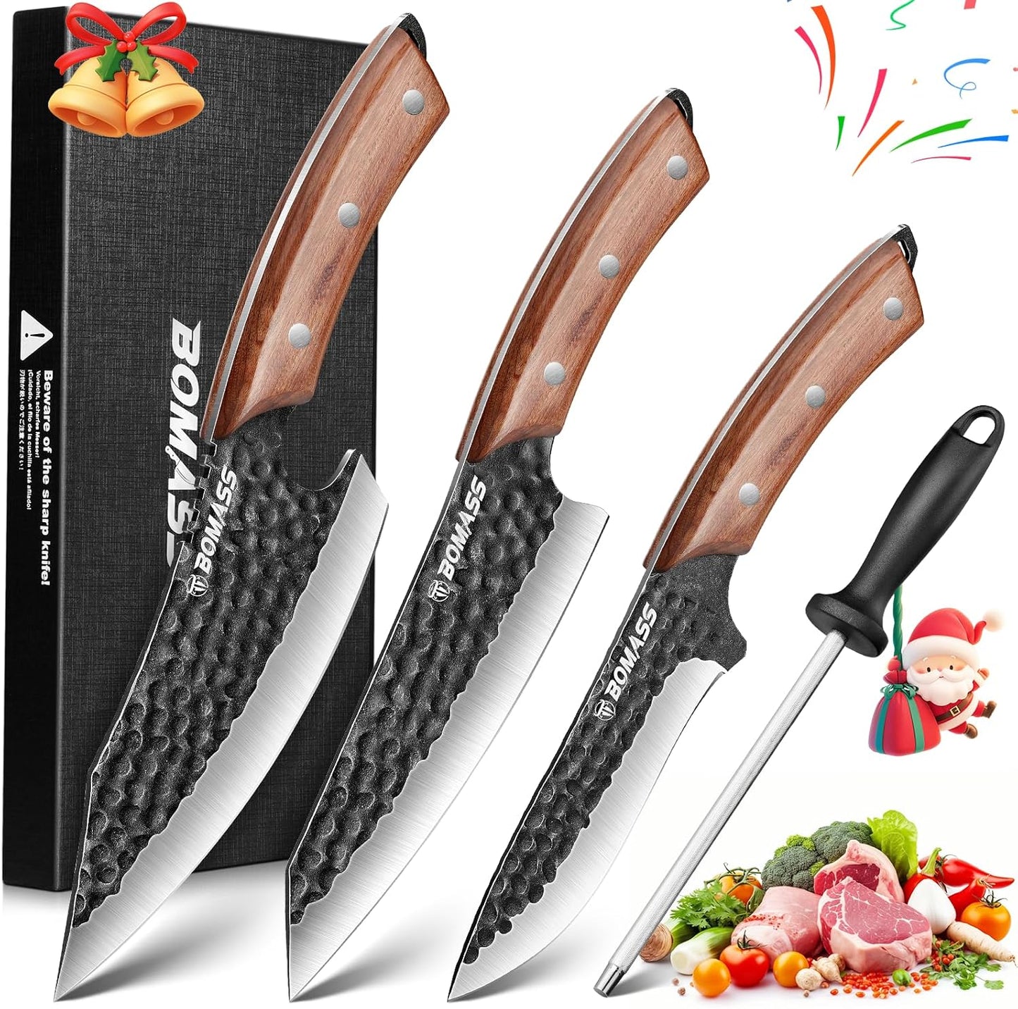 Hand Forged Japanese Knife Set for Complete Kitchen Mastery