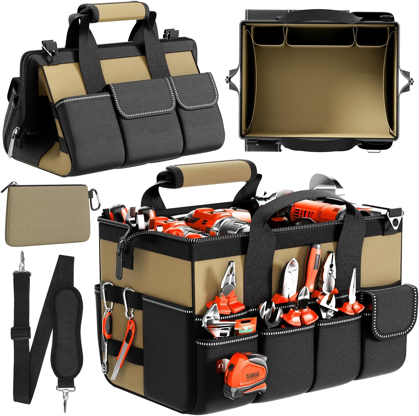 Goovilla Tool Bag 15.5 Inch: Durable Organizer for Tools