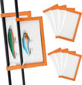 Fishing Lure Wraps Clear PVC 5-Pack and 10-Pack - Safe Tangle-Free