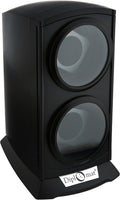Diplomat Matte Black Watch Winder - Luxury Style