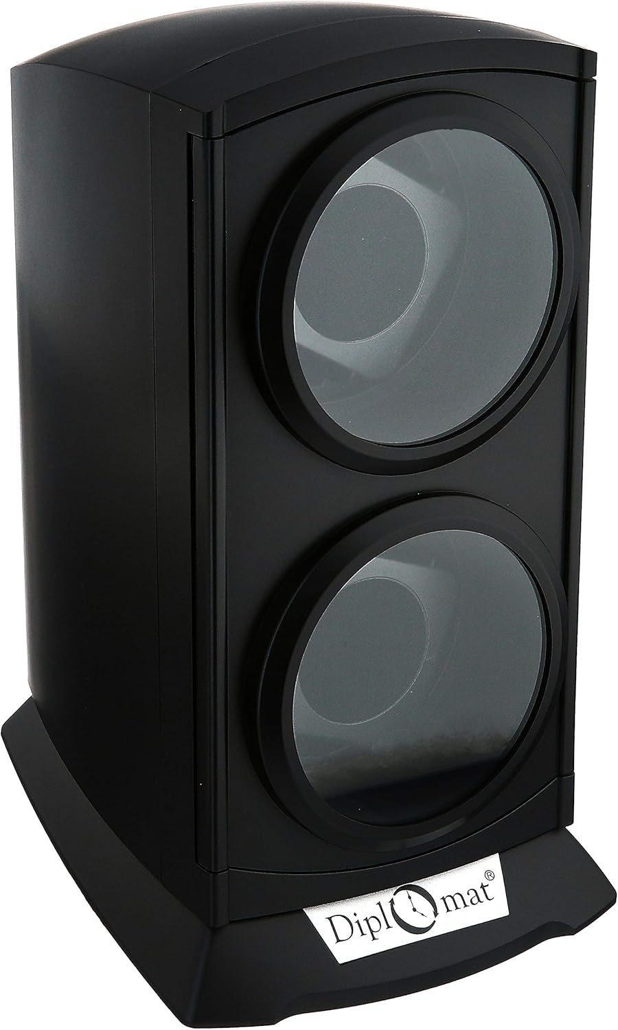 Diplomat Matte Black Watch Winder - Luxury Style
