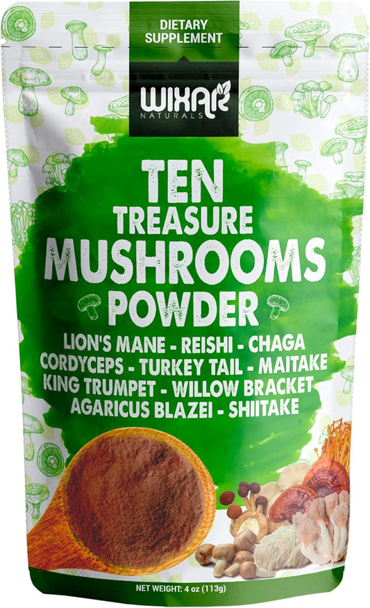Wixar Mushroom Blend - Boost Your Coffee & Smoothies!