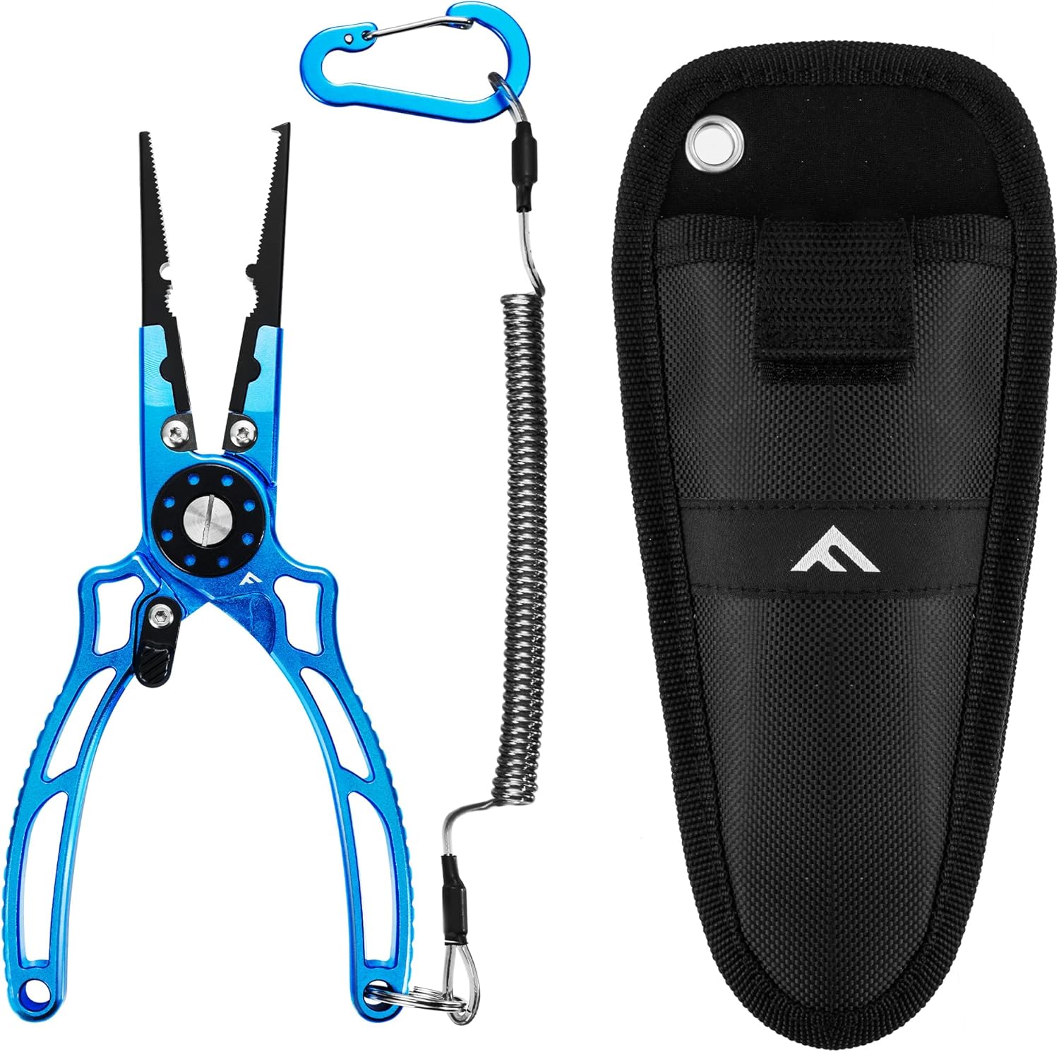 FLISSA 8 Fishing Pliers: Corrosion-Resistant Aluminum with Safety Lock