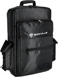 Rockville RVBAG25 V2 Padded Backpack for DJ Controllers and Gear
