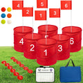 6-Hole Backyard Golf Game Set for Fun Practice