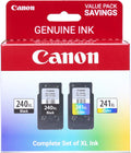 Canon PG-240 XL CL-241 XL Value Pack Ink Cartridges - Reliable Prints