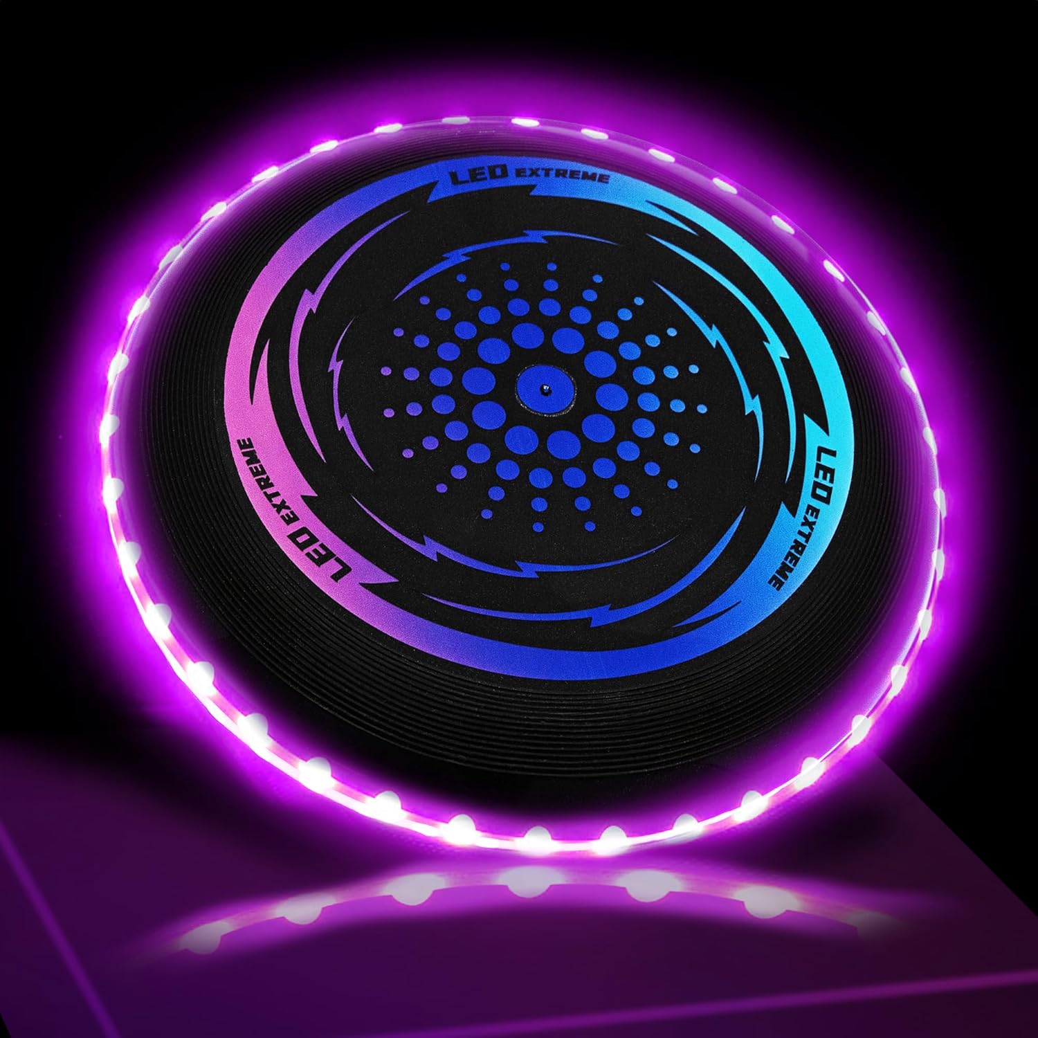 Vibrant Glow Flying Disc - 49 LEDs!