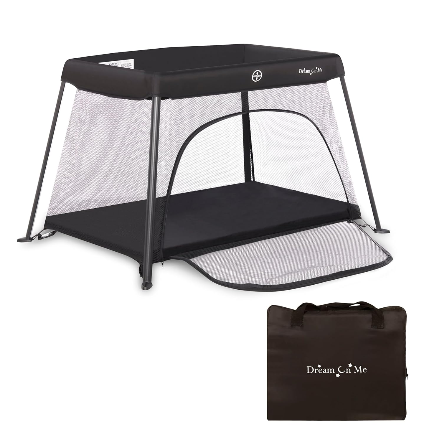 Travel Light Baby Playard with Zipper Access Door for Kids
