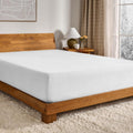 Full Flannel Fitted Bottom Sheet 100% Cotton - Deep Pocket White