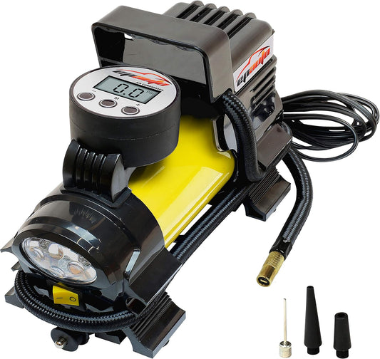 EPAuto 12V DC Portable Air Compressor Pump for Easy Inflation