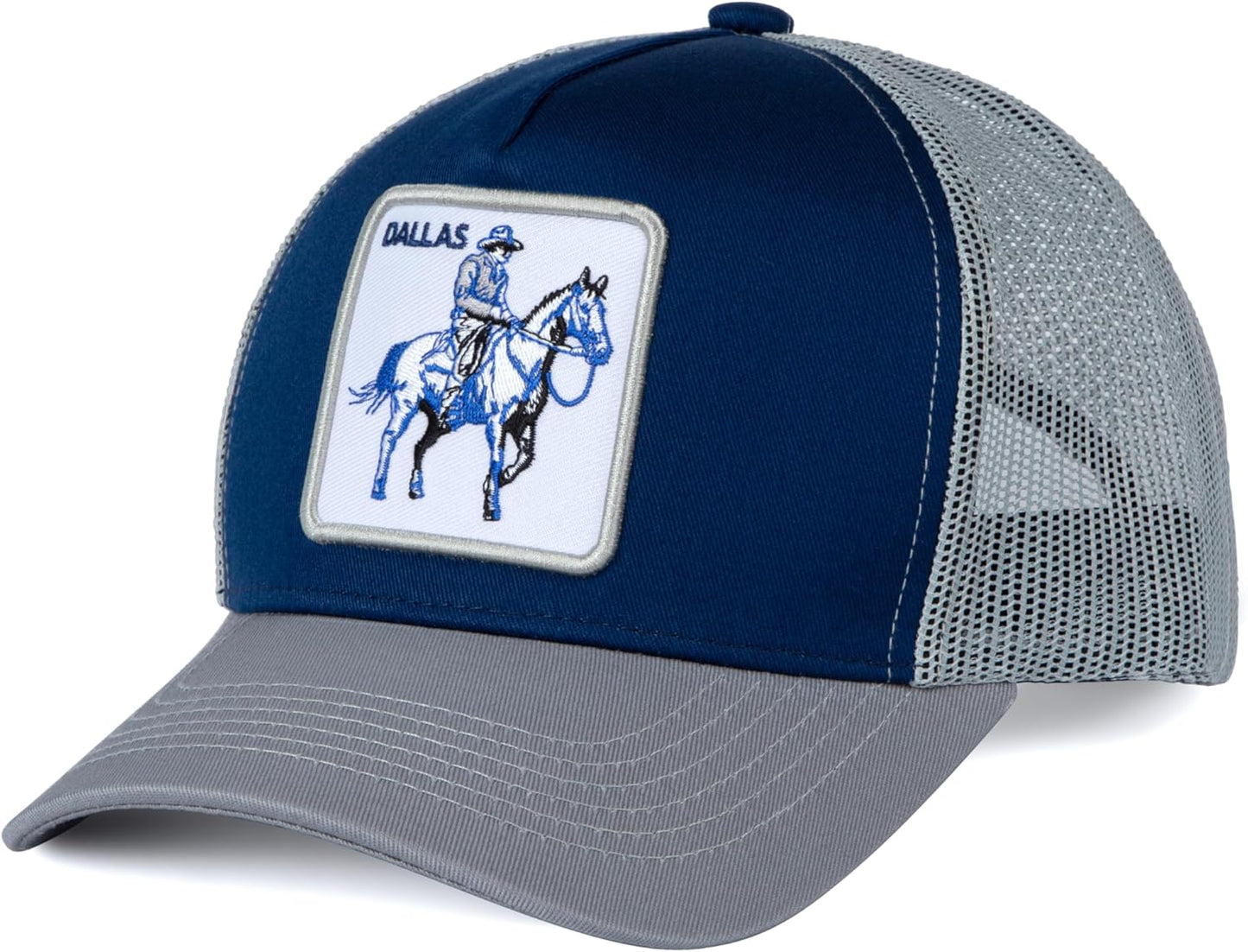 Football Fan Patch Trucker Hat - Stylish Snapback Cap for All