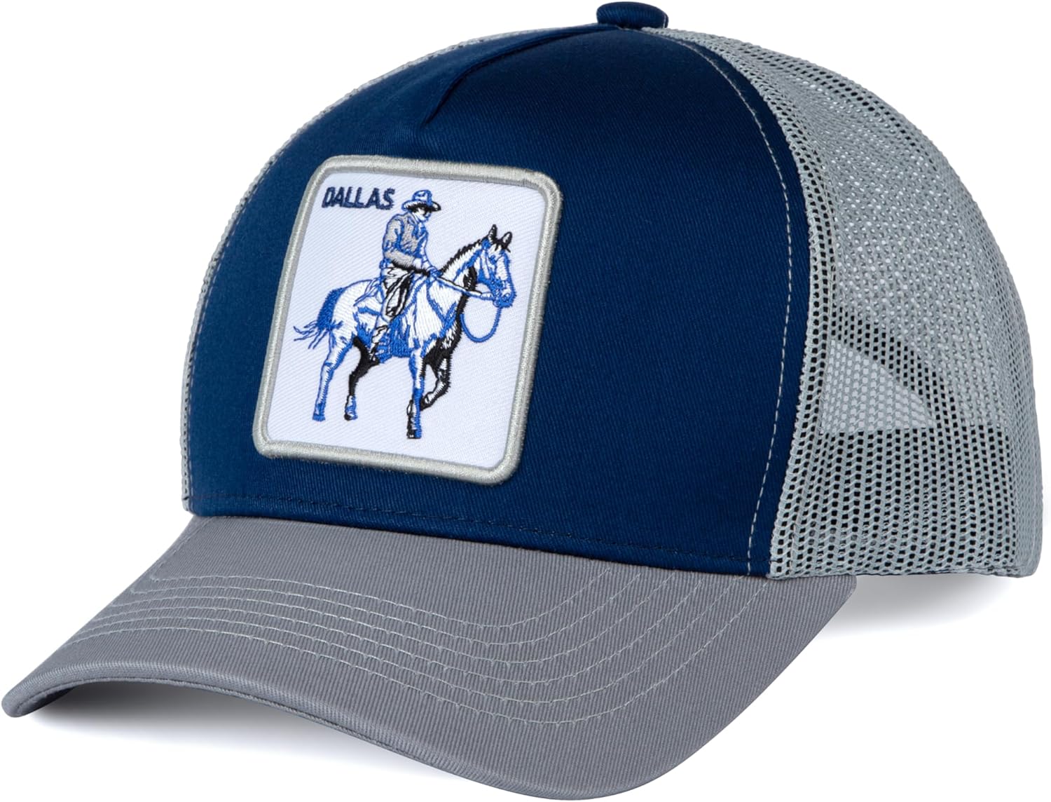 Football Fan Patch Trucker Hat - Stylish Snapback Cap for All