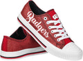 FOCO Women's NCAA College Team Logo Fashion Low Top Sneakers