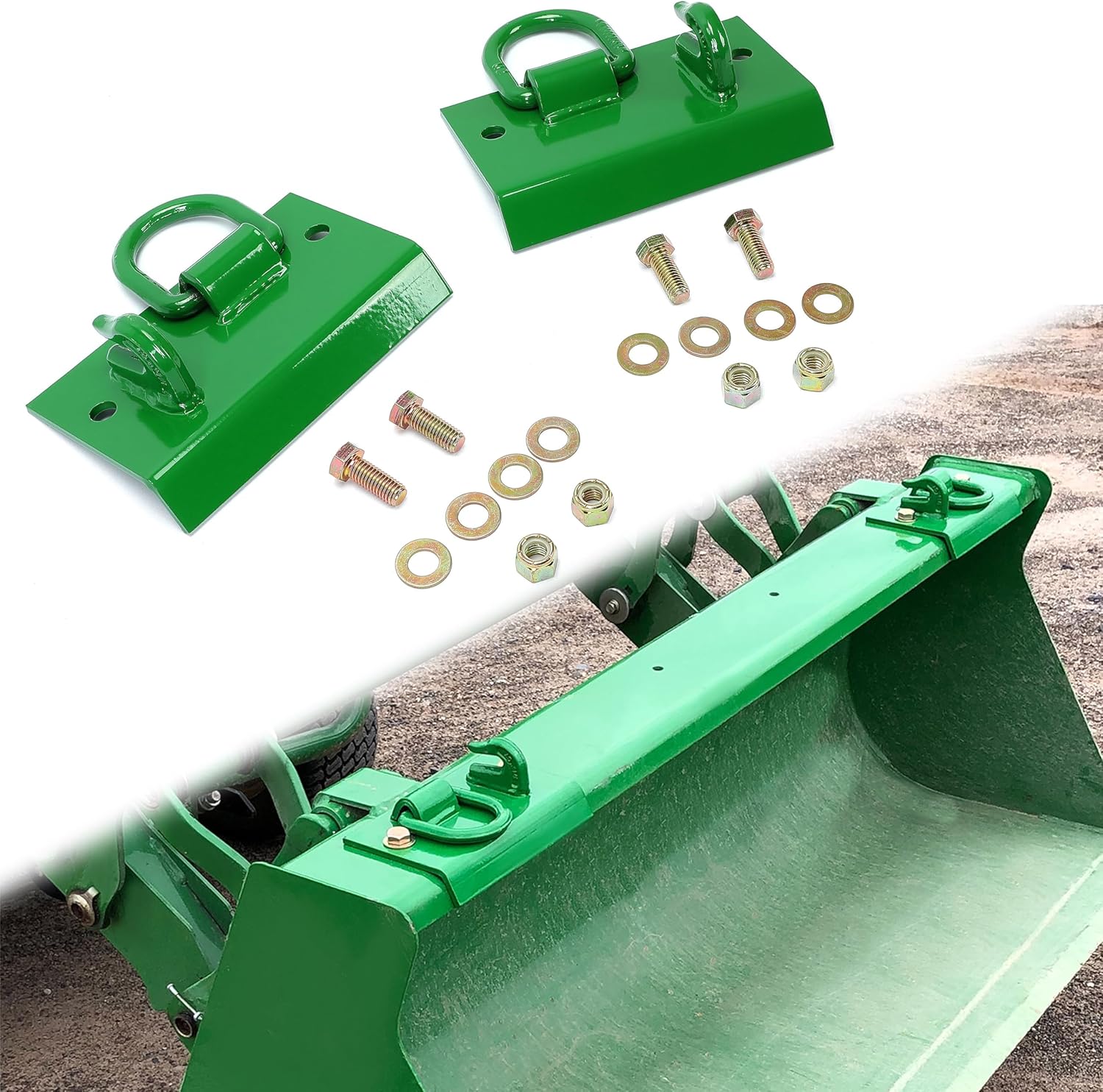 HECASA Tractor Bucket Hook Grab Hooks for John Deere Models