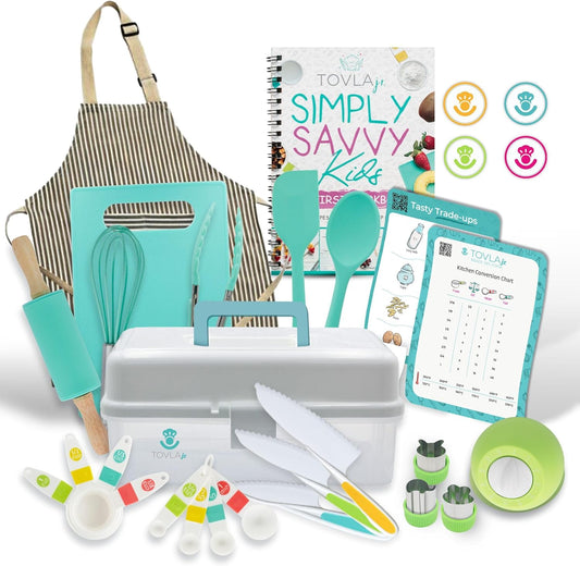 Tovla Jr. Kids Cooking Set - Montessori Supplies