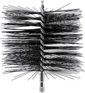 Midwest Hearth Square Wire Chimney Cleaning Brush (8-In) - Stiff Steel