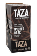 Taza Chocolate 95% Wicked Dark Amaze Bar - Stone Ground Intensity