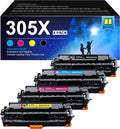 305X Toner Cartridges 4 Pack High Yield Replacement - With Chips