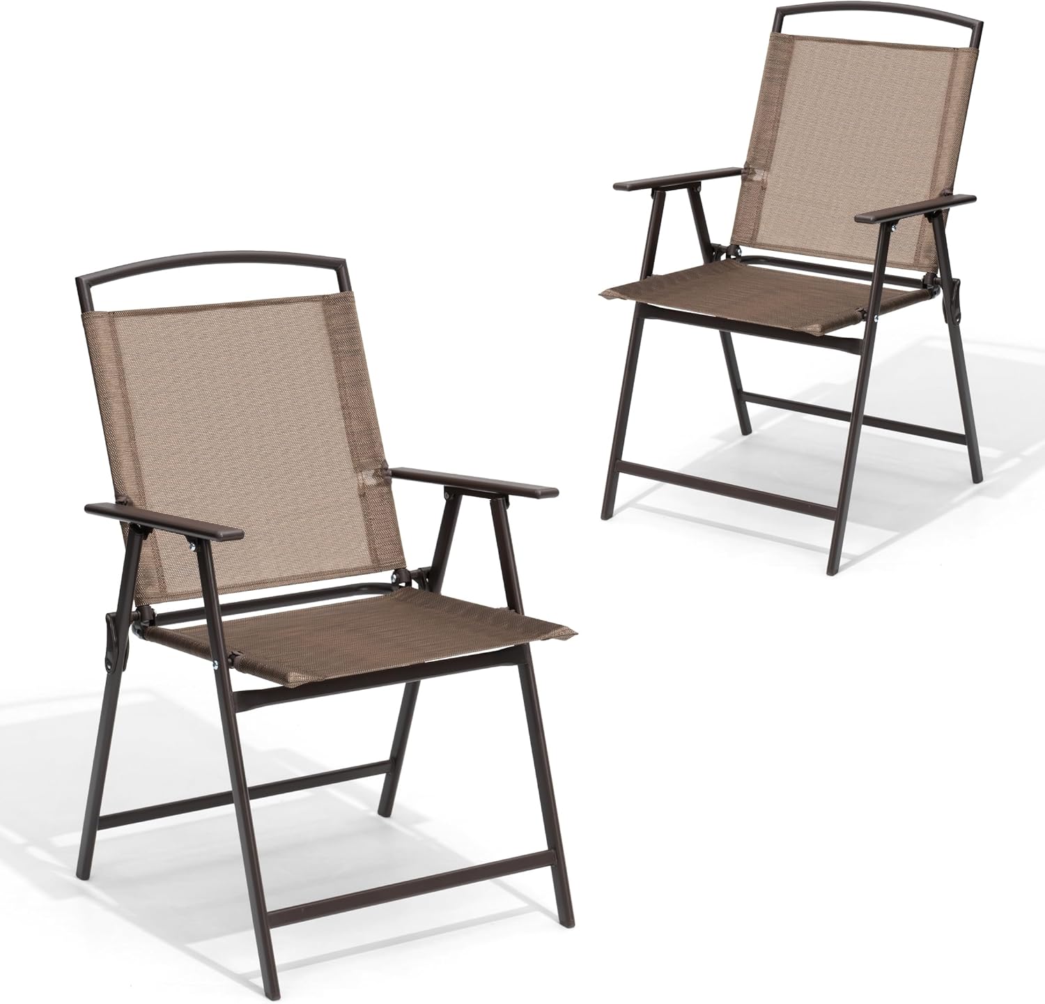 Crestlive Products Set of 2 Portable Outdoor Folding Chairs