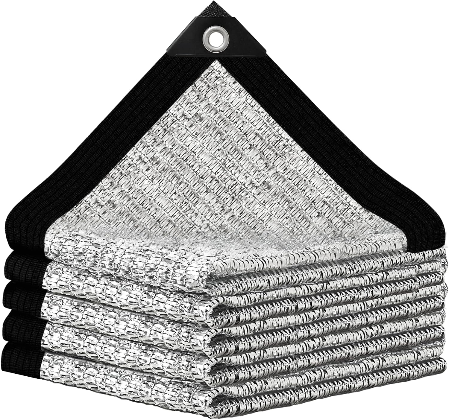 Durable Aluminum Shade Cloth 10x10ft for Garden and Outdoor Use