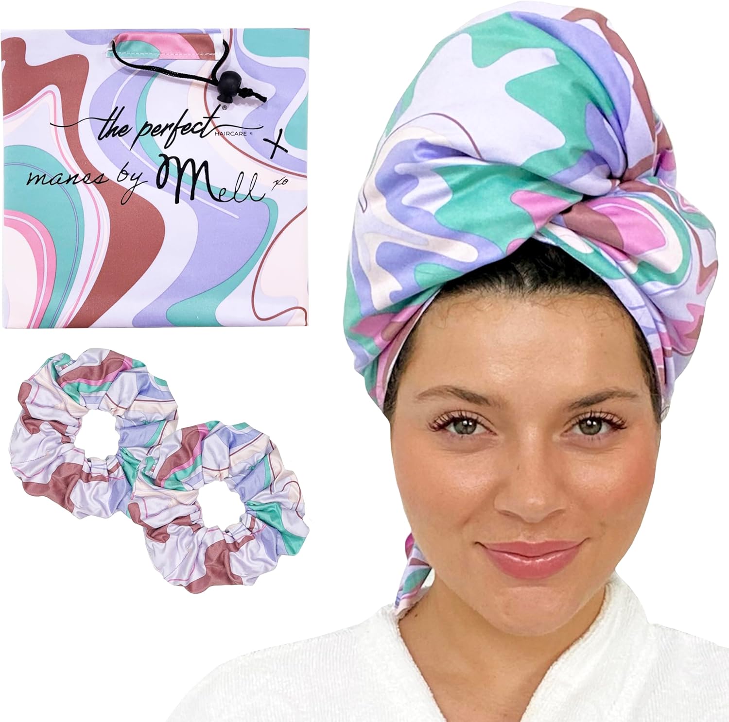 Frizz-Free Hair: Manes by Mell Microfiber Set