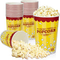 Grease Resistant Popcorn Buckets - 64 oz, 25 Pack
