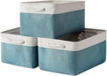 Fabric Storage Bins 3 Pack Large 15.7x11.8x8.3 in - Shelf & Closet