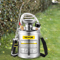 1 Gallon Stainless Steel Pump Sprayer - Durable Garden & Sanitizing